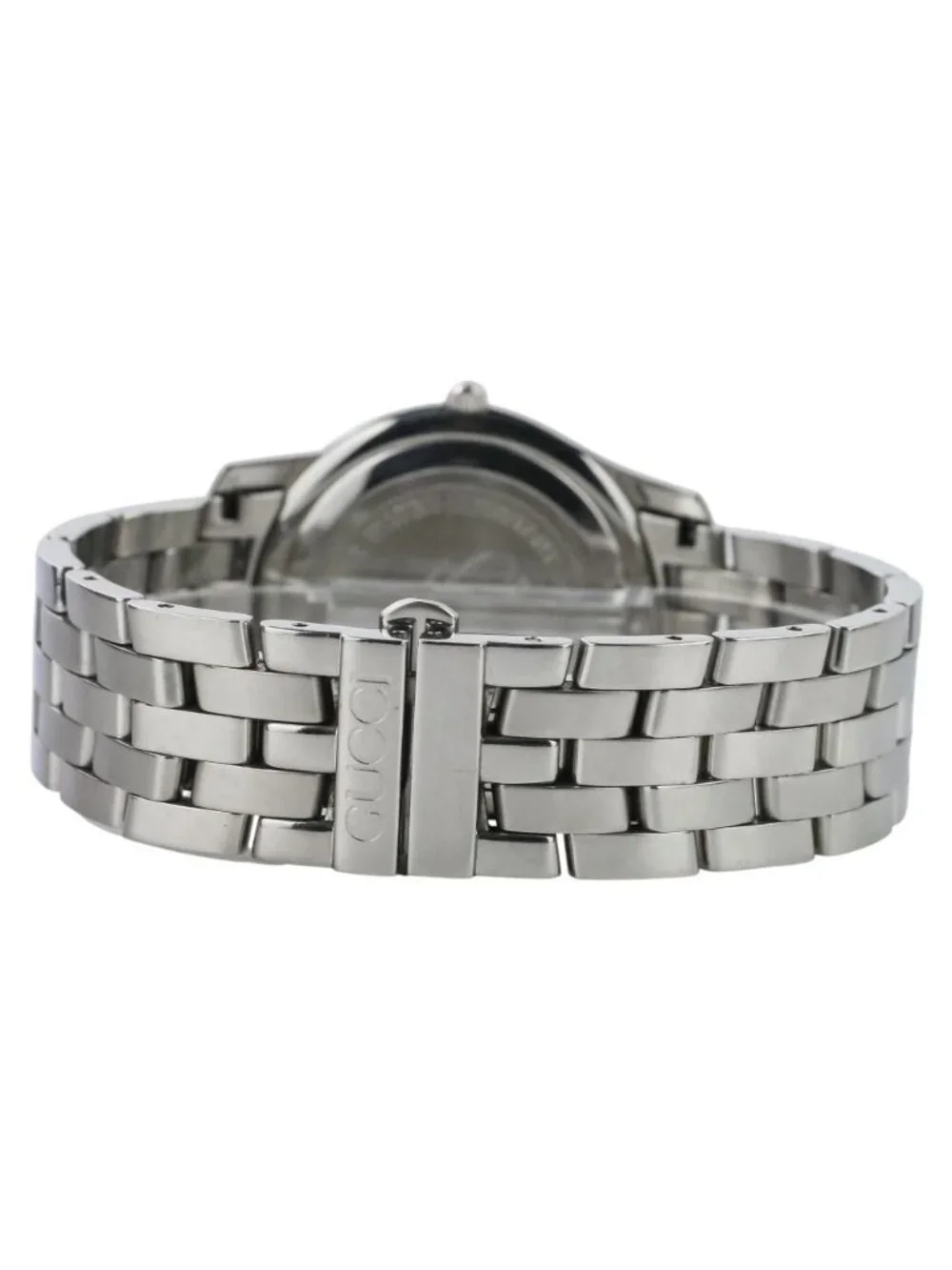 Gucci Quartz Watch Black Dial Silver